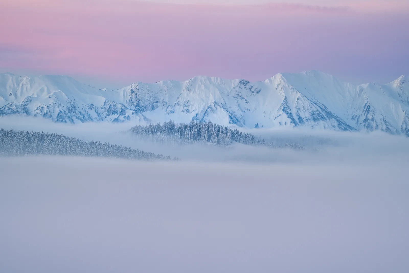 Nebel Schichten