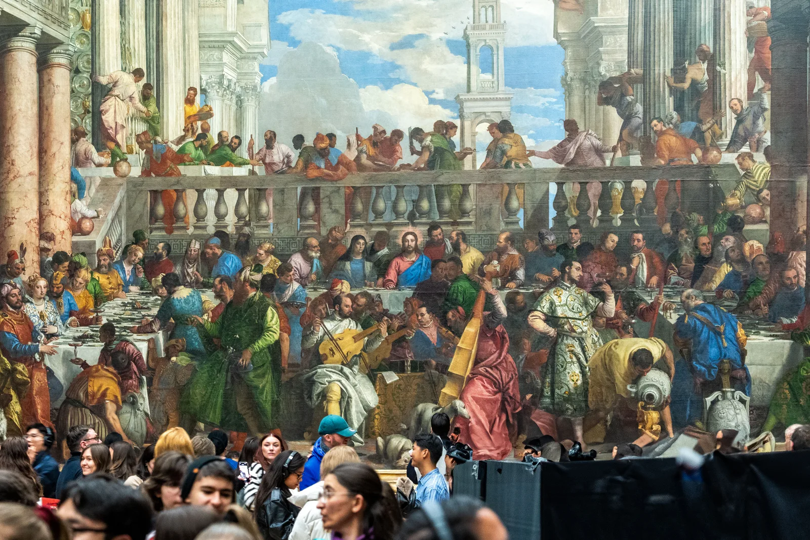 Gemälde und ihre Platzierung, Mona Lisa's Gegenüber