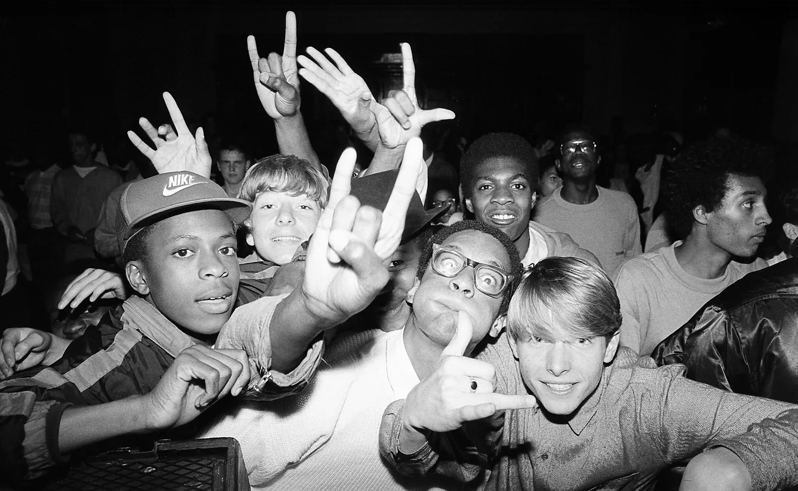 Hip Hop Youth Against Apartheid event Camden Town London - Normski1980s- 002