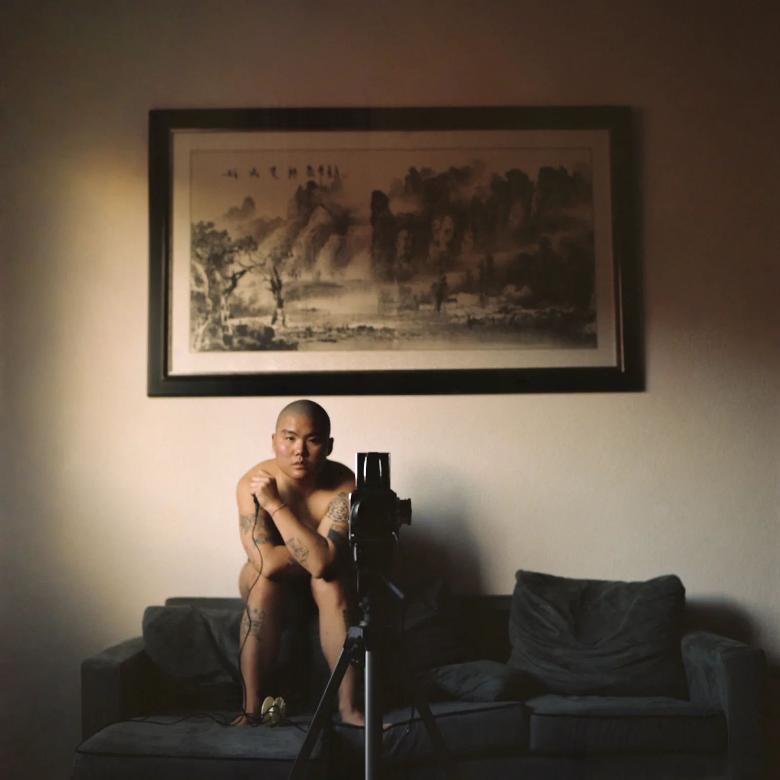 YunPing.Self-portrait at my new place - Isabel Lazaro