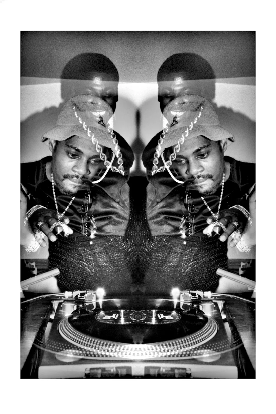 DEF JAM DJS - JAM MASTER JAY & GRANDMASTER DEE- Normski 1986- 008