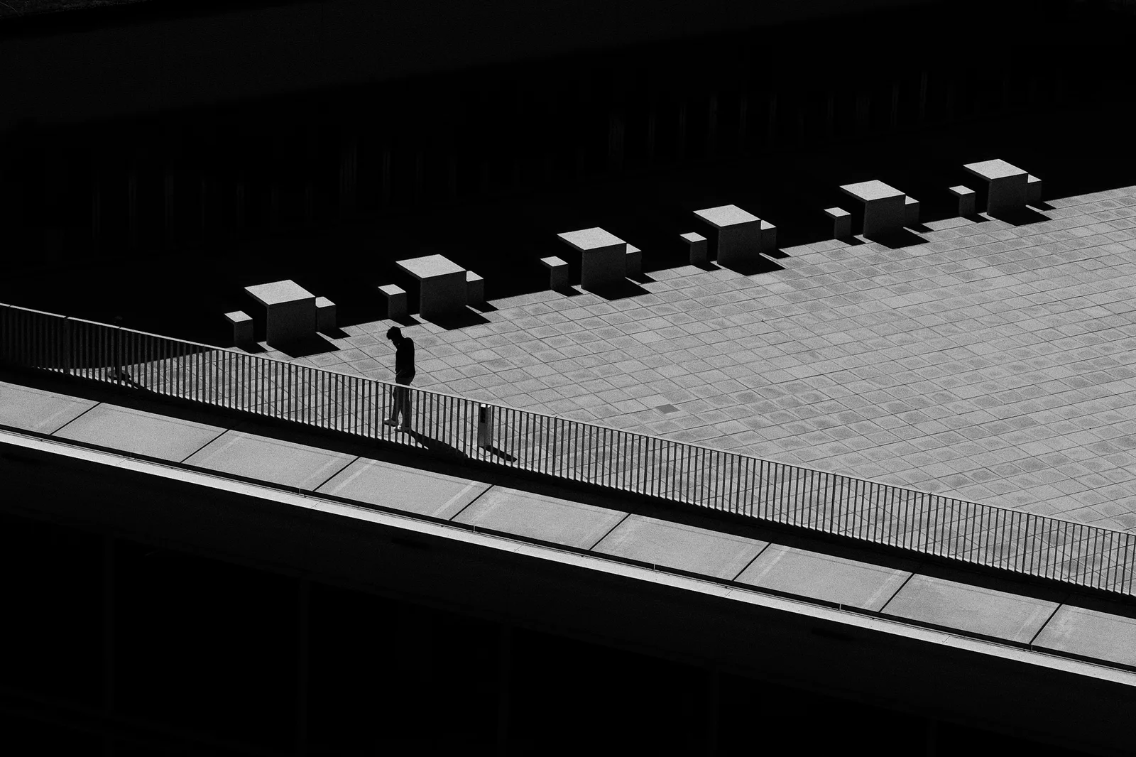 between blocks