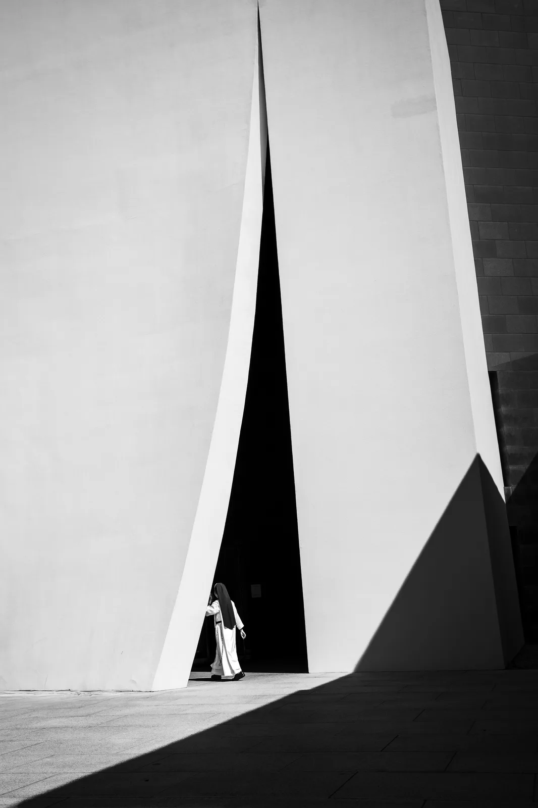 Disappearing Nun